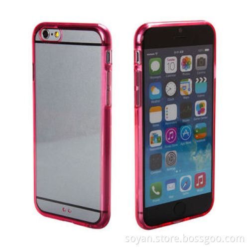 Top quality TPU phone case for iPhone 6 with many colors for choose factory sale